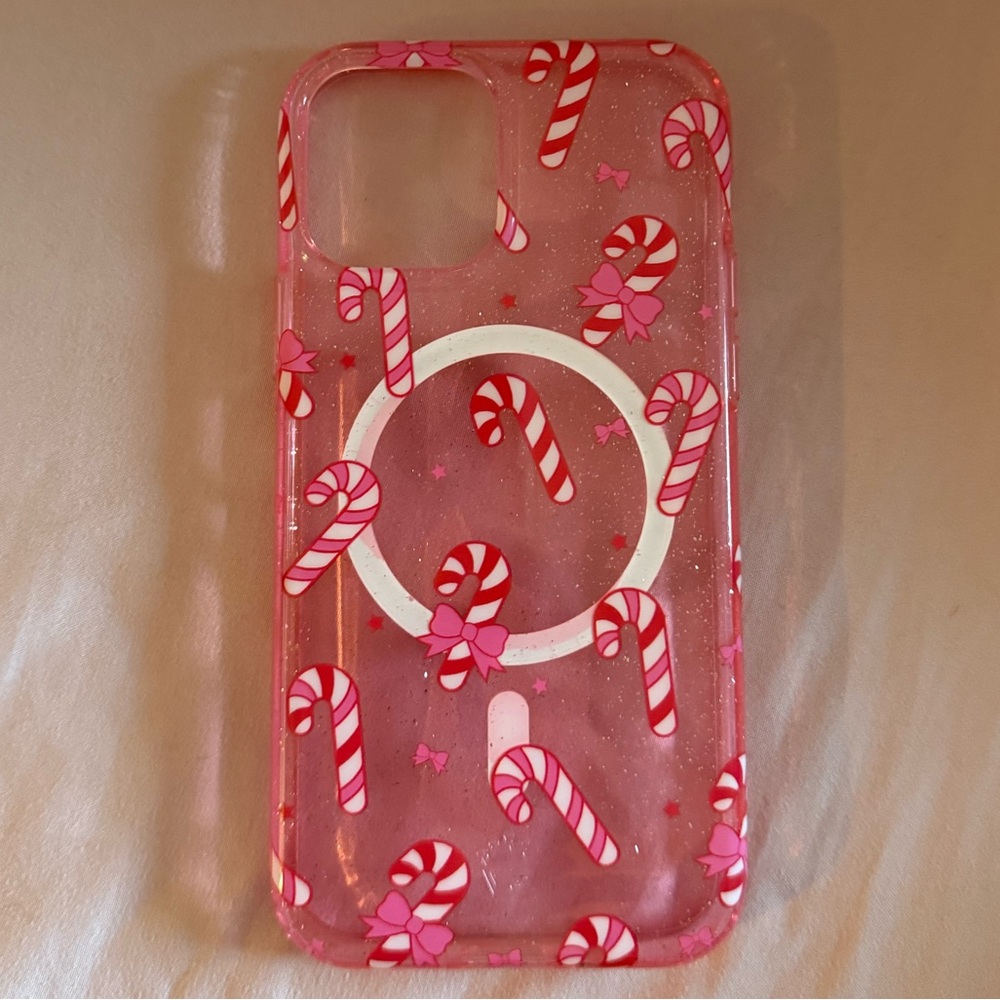 ✨ Candy Cane Patterned Phone Case ✨